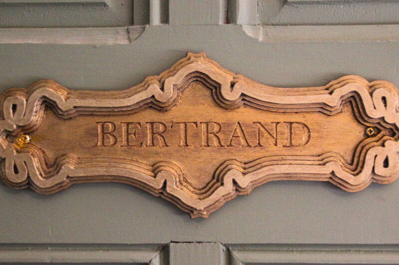 1 Bertrand Plaque 1 Bertrand Plaque